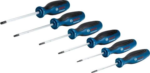 BOSCH ZESTAW WKRĘTAKÓW TORX 6 SZT. BOSCH ZESTAW WKRĘTAKÓW TORX 6 SZT.