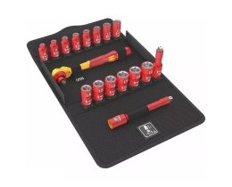 WERA ZESTAW Z GRZECHOTKĄ ZYKLOP 3/8'' VDE, 8100 SB VDE 1, 17CZ.