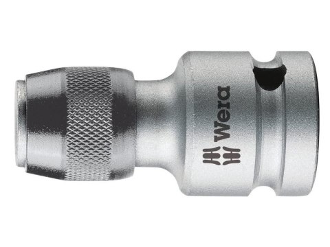 WERA ADAPTER SZYBKOMOCUJĄCY KWADRAT/HEX, 1/2''*1/4''* 50MM WERA ADAPTER SZYBKOMOCUJĄCY KWADRAT/HEX, 1/2''*1/4''* 50MM