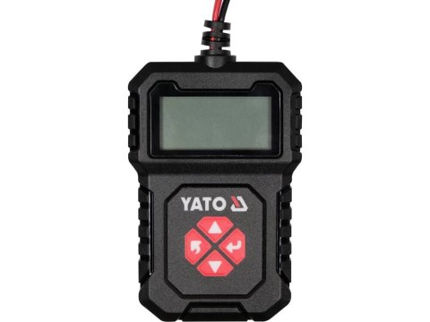 YATO ELEKTRONICZNY TESTER AKUMULATORÓW 12V YATO ELEKTRONICZNY TESTER AKUMULATORÓW 12V