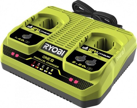 RYOBI ŁADOWARKA 2 STANOWISKOWA RC18240 ONE+ RYOBI ŁADOWARKA 2 STANOWISKOWA RC18240 ONE+