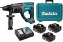 MAKITA MŁOT UDAROWY OBROTOWY AKUMULATOROWY 18V 3*5.0AH