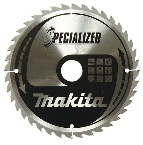 MAKITA PIŁA SPIEKOWA DO ALUMINIUM SPACJALIZED 165*20 56Z