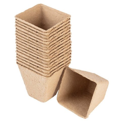VERTO ROZSADNIKI TORFOWE 8*8*7.8 CM, 18 SZTUK VERTO ROZSADNIKI TORFOWE 8*8*7.8 CM, 18 SZTUK
