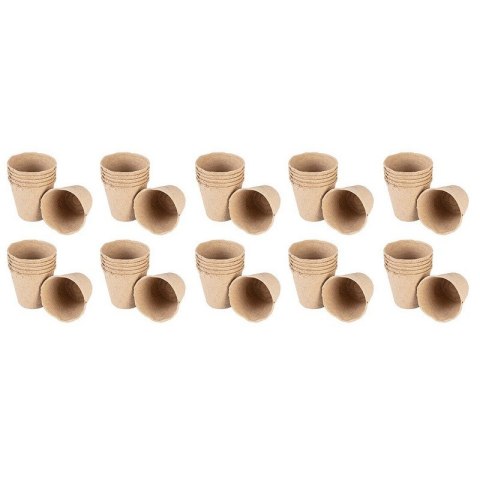 VERTO ROZSADNIKI TORFOWE 8*8*7.8 CM, 60 SZTUK VERTO ROZSADNIKI TORFOWE 8*8*7.8 CM, 60 SZTUK