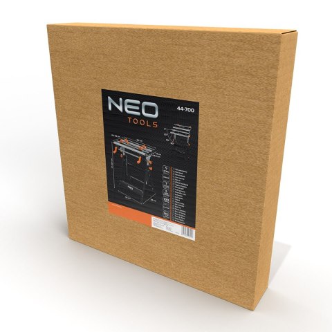 NEO STÓŁ WARSZTATOWY REGULOWANY, ALUMINIOWY 60*58*77-107 CM NEO STÓŁ WARSZTATOWY REGULOWANY, ALUMINIOWY 60*58*77-107 CM