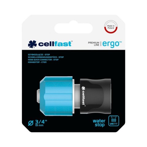 CELL-FAST SZYBKOZŁĄCZE STOP 3/4'' ERGO CELL-FAST SZYBKOZŁĄCZE STOP 3/4'' ERGO