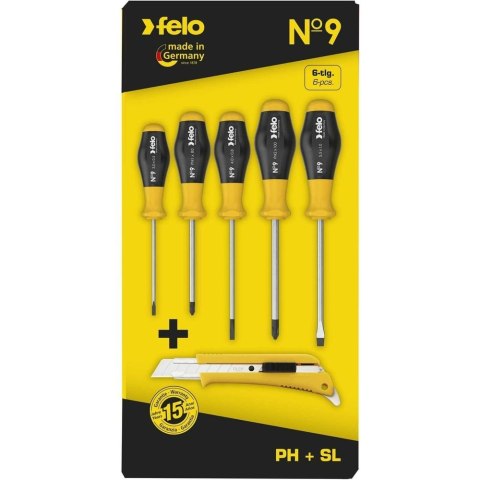 FELO ZESTAW 5 WKRĘTAKÓW FELO + NOŻYK OLFA FELO ZESTAW 5 WKRĘTAKÓW FELO + NOŻYK OLFA