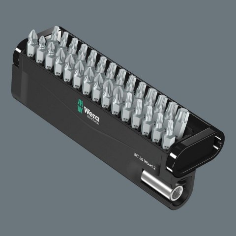 WERA ZESTAW BITÓW BIT-CHECK 30 WOOD 2 SB, 30 CZ. WERA ZESTAW BITÓW BIT-CHECK 30 WOOD 2 SB, 30 CZ.
