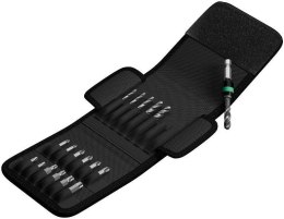 UN ZESTAW BITÓW I WIERTEŁ DO METALU W ETUI, 19CZ
