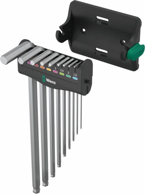 WERA ZESTAW KLUCZY TRZPIENIOWYCH 950/9 HEX-PLUS 8, 9CZR WERA ZESTAW KLUCZY TRZPIENIOWYCH 950/9 HEX-PLUS 8, 9CZR