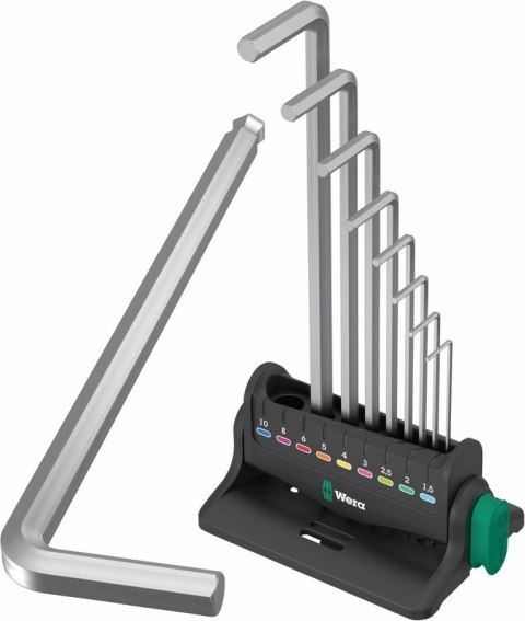 WERA ZESTAW KLUCZY TRZPIENIOWYCH 950/9 HEX-PLUS 8, 9CZR WERA ZESTAW KLUCZY TRZPIENIOWYCH 950/9 HEX-PLUS 8, 9CZR