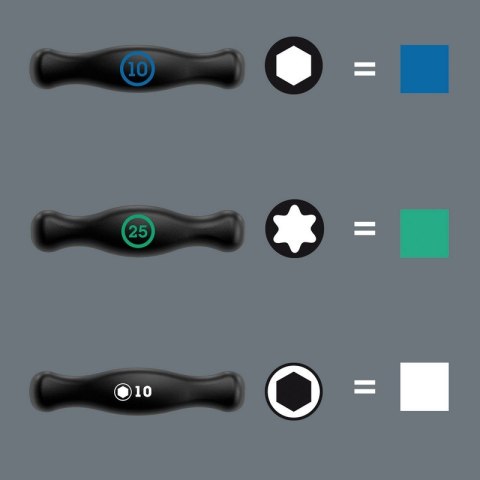 WERA ZESTAW WKRĘTAKÓW PROFIL HEX PLUS W 454/5 HF SHK SET 1, 5CZ. WERA ZESTAW WKRĘTAKÓW PROFIL HEX PLUS W 454/5 HF SHK SET 1, 5CZ.