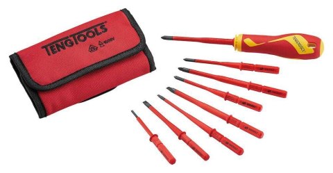TENG TOOLS ZESTAW WKRĘTAKÓW VDE 1000V, 9 EL.