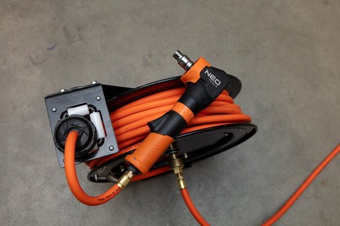 NEO ZWIJADŁO PNEUMATYCZNE, METALOWE, OTWARTE, 9,5MM*15M NEO ZWIJADŁO PNEUMATYCZNE, METALOWE, OTWARTE, 9,5MM*15M