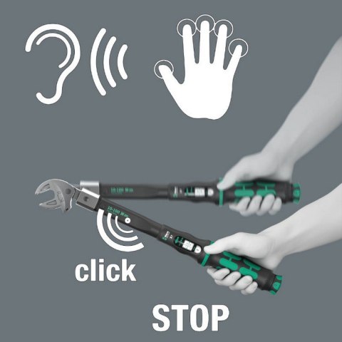 WERA KLUCZ DYNAMOM. CLICK-TORQUE X 7 DO KOŃCÓWEK WTYK. 10-100 NM WERA KLUCZ DYNAMOM. CLICK-TORQUE X 7 DO KOŃCÓWEK WTYK. 10-100 NM