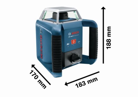 BOSCH LASER ROTACYJNY GRL400H + LR1 LBOXX BOSCH LASER ROTACYJNY GRL400H + LR1 LBOXX