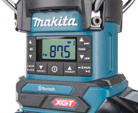 MAKITA ODBIORNIK RADIOWY FM/BT Z LAMPĄ I LATARKĄ XGT MAKITA ODBIORNIK RADIOWY FM/BT Z LAMPĄ I LATARKĄ XGT