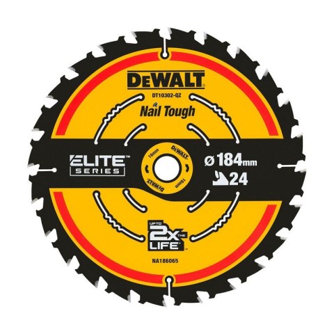 DEWALT PIŁA TARCZOWA DO DREWNA EXTREME 184*16MM 24Z DEWALT PIŁA TARCZOWA DO DREWNA EXTREME 184*16MM 24Z