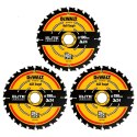 DEWALT PIŁA TARCZOWA DO DREWNA ELITE 190*30MM 24 ZĘBY 3-PAK
