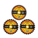 DEWALT PIŁA TARCZOWA DO DREWNA ELITE 2*165MM 24Z + 165MM 40Z 3-PAK