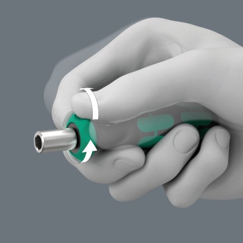 WERA RĘKOJEŚĆ Z UCHWYTEM DO GROTÓW 838 RA S,FUNKCJA GRZECH. 1/4'' WERA RĘKOJEŚĆ Z UCHWYTEM DO GROTÓW 838 RA S,FUNKCJA GRZECH. 1/4''
