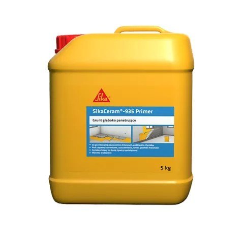 SIKA SIKACERAM-935 PRIMER GRUNT DO PODŁOŻY CEMENTOWYCH 5KG SIKA SIKACERAM-935 PRIMER GRUNT DO PODŁOŻY CEMENTOWYCH 5KG