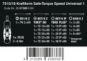 WERA WKRĘTAK DYNAMOMETR. SAFE-TORQUE SPEED UNIWERSA1,7515/16,16CZ