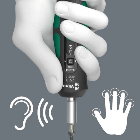 WERA WKRĘTAK DYNAMOMETRYCZNY SAFE-TORQUE SPEED 7510,1-3 NM, 1/4'' WERA WKRĘTAK DYNAMOMETRYCZNY SAFE-TORQUE SPEED 7510,1-3 NM, 1/4''