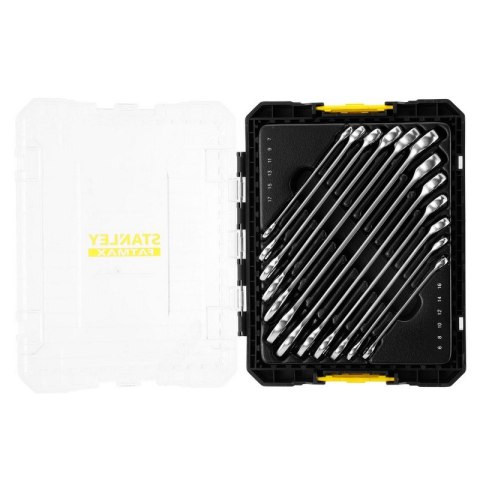 STANLEY ZESTAW KLUCZY PŁASKO-OCZKOWYCH PRO-STACK , 12SZT. STANLEY ZESTAW KLUCZY PŁASKO-OCZKOWYCH PRO-STACK , 12SZT.