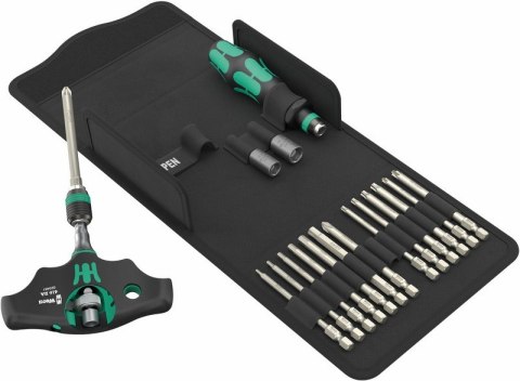 WERA ZESTAW KRAFTFORM KOMPAKT 400 RA SHK SET 1, 19 CZĘŚĆ