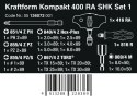 WERA ZESTAW KRAFTFORM KOMPAKT 400 RA SHK SET 1, 19 CZĘŚĆ