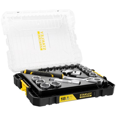 STANLEY ZESTAW NARZĘDZIOWY PRO-STACK 3/8'' , 18SZT. STANLEY ZESTAW NARZĘDZIOWY PRO-STACK 3/8'' , 18SZT.