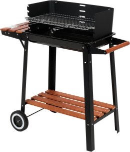 LUND GRILL WĘGLOWY Z PÓŁKĄ RUSZT 48*26.5CM