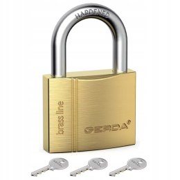 GERDA KŁÓDKA PAŁĄKOWA MOSIĘŻNA BRASS LINE KMZ S5010A 50MM BLISTER