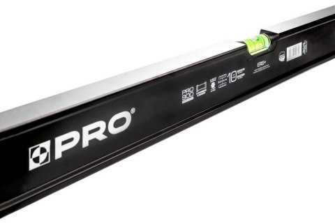PRO POZIOMICA MALOWANA CZARNA FREZ Z UCHWYTEM HD SERIA 900 150CM PRO POZIOMICA MALOWANA CZARNA FREZ Z UCHWYTEM HD SERIA 900 150CM