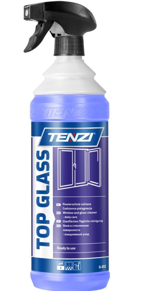 TENZI ŚRODEK DO MYCIA POWIERZCHNI SZKLANYCH TOP GLASS 1L TENZI ŚRODEK DO MYCIA POWIERZCHNI SZKLANYCH TOP GLASS 1L