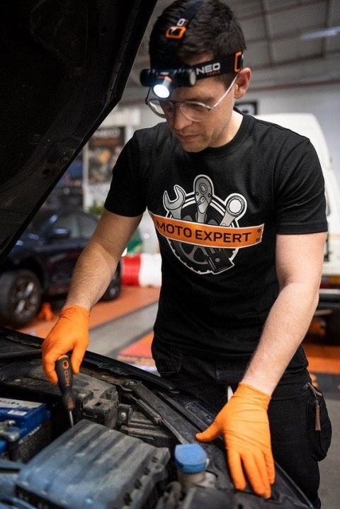 NEO T-SHIRT Z NADRUKIEM MOTO EXPERT ROZMIAR M NEO T-SHIRT Z NADRUKIEM MOTO EXPERT ROZMIAR M