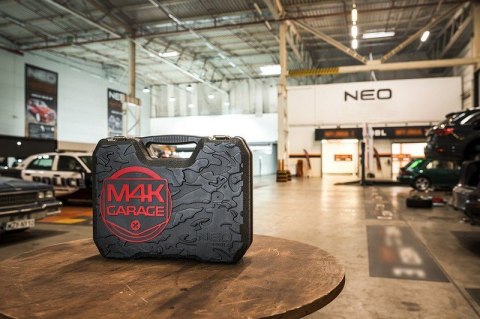 NEO ZESTAW NARZĘDZI M4K GARAGE 90 ELEMENTÓW NEO ZESTAW NARZĘDZI M4K GARAGE 90 ELEMENTÓW