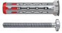 FISCHER KOŁEK DUOHM 8*55 S, ŚRUBA Z ŁBEM SOCZEWKOWYM