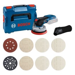 BOSCH SZLIFIERKA MIMOŚRODOWA AKUM. GEX 18V-125 0*AH + AKC