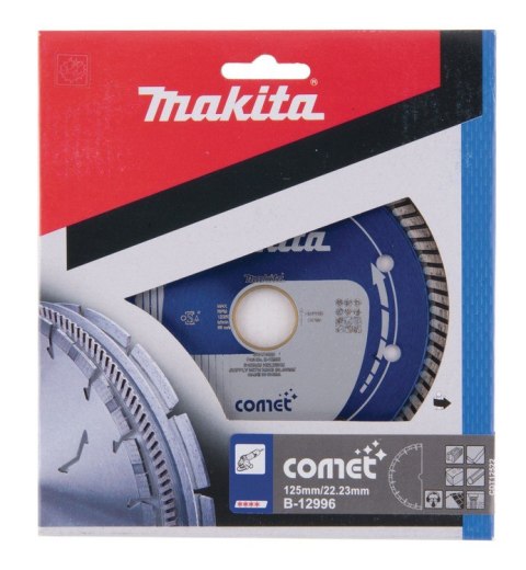MAKITA TARCZA DIAMENTOWA COMET 125*22MM SEGMENT 7 MM MAKITA TARCZA DIAMENTOWA COMET 125*22MM SEGMENT 7 MM