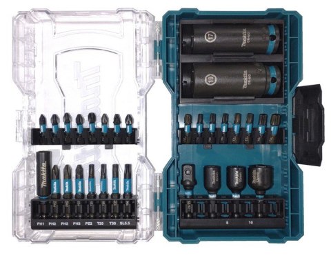 MAKITA ZESTAW BITÓW I NASADEK IMPACT BLACK 30 EL. MAKITA ZESTAW BITÓW I NASADEK IMPACT BLACK 30 EL.