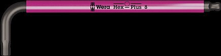 WERA KLUCZ TRZPIENIOWY SZEŚCIOKĄTNY DŁUGI Z KULKĄ HEX PLUS 3.0MM WERA KLUCZ TRZPIENIOWY SZEŚCIOKĄTNY DŁUGI Z KULKĄ HEX PLUS 3.0MM