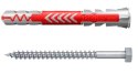 FISCHER KOŁEK DUOPOWER 10*80 S Z WKRĘTEM ŁEB 6-KĄT UNIWERSALNE