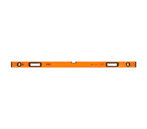 NEO POZIOMNICA ALUMINIOWA S 400 3 LIBELLE 2 UCHWYTY 120CM