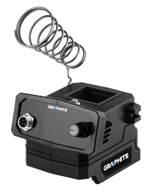 GRAPHITE STACJA LUTOWNICZA ENERGY+ 18V, BEZ AKUMULATORA. GRAPHITE STACJA LUTOWNICZA ENERGY+ 18V, BEZ AKUMULATORA.