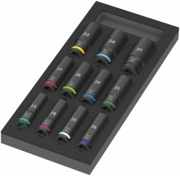 WERA WKŁADKA PIANKOWA 9725 ZYKLOP C, 1/2''ZEST.KL.NASADOWY 11CZ.
