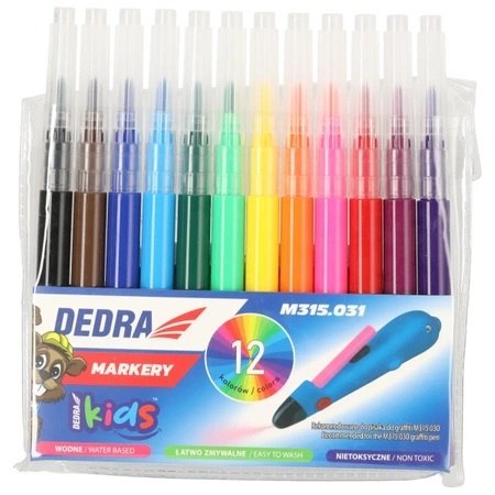 DEDRA WYMIENNE MARKERY 12 SZT. DO M315.030 DEDRA WYMIENNE MARKERY 12 SZT. DO M315.030