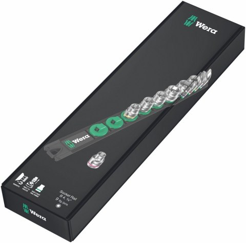 WERA ZESTAW KLUCZY NASADOWYCH 3/8'''ZYLKOP, 9CZ. WERA ZESTAW KLUCZY NASADOWYCH 3/8'''ZYLKOP, 9CZ.